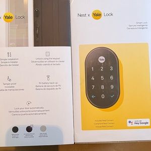 Google nest x yale lock- Bronze